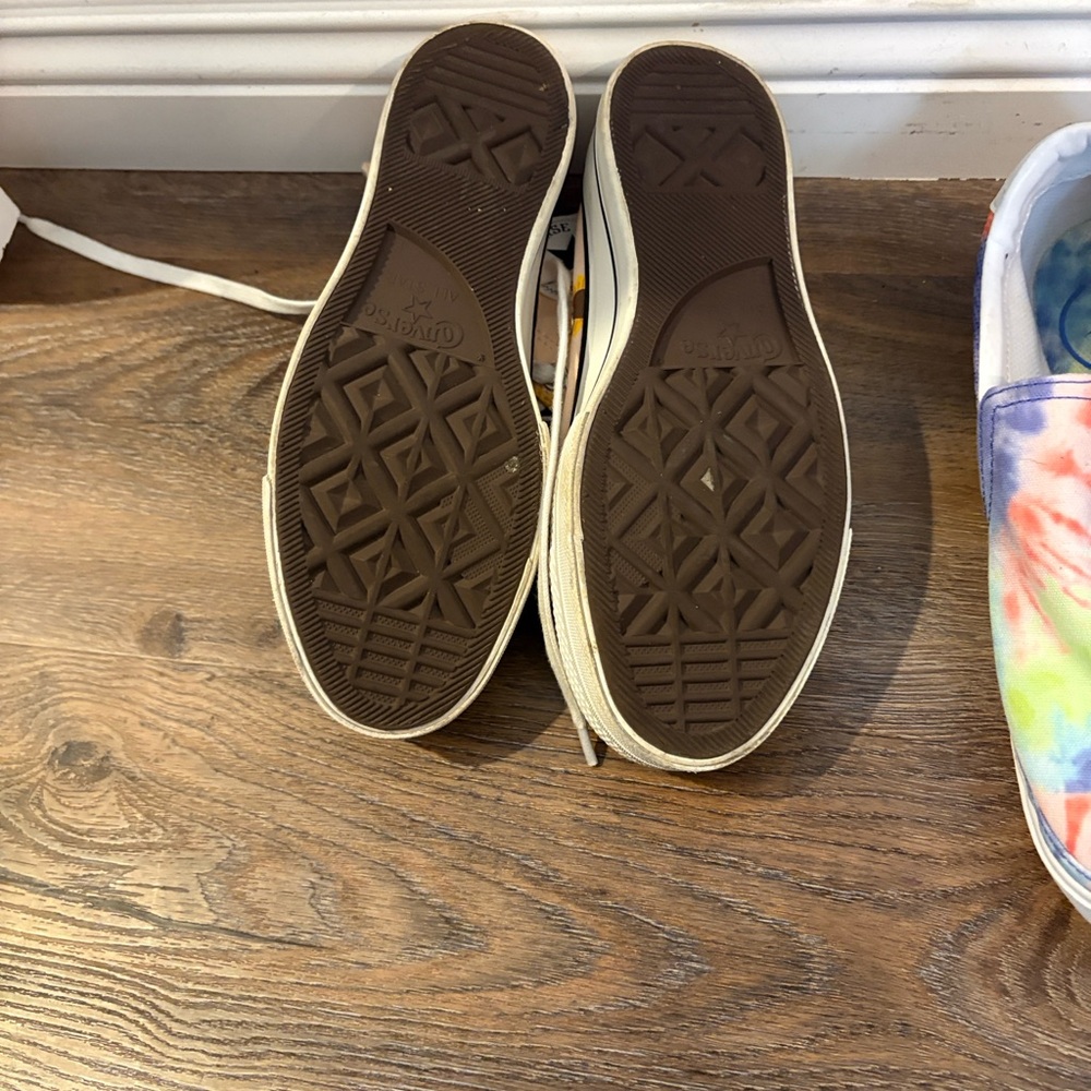 Converse sunflower platform High-Top Sneakers - Picture 2 of 4